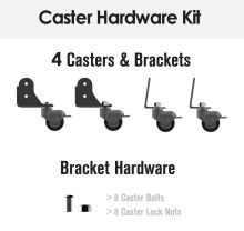Sitter - Replacement 4 Casters w/ Brakes