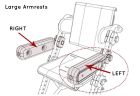 CatchUp™ Chair Adjustable Armrest