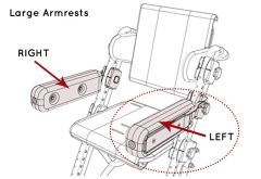 CatchUp™ Chair Adjustable Armrest