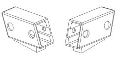 Replacement Height Right Tray Clip Set