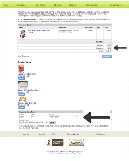 Shipping Calculator