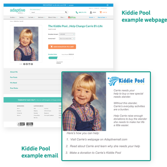 Kiddie Pool Example Page